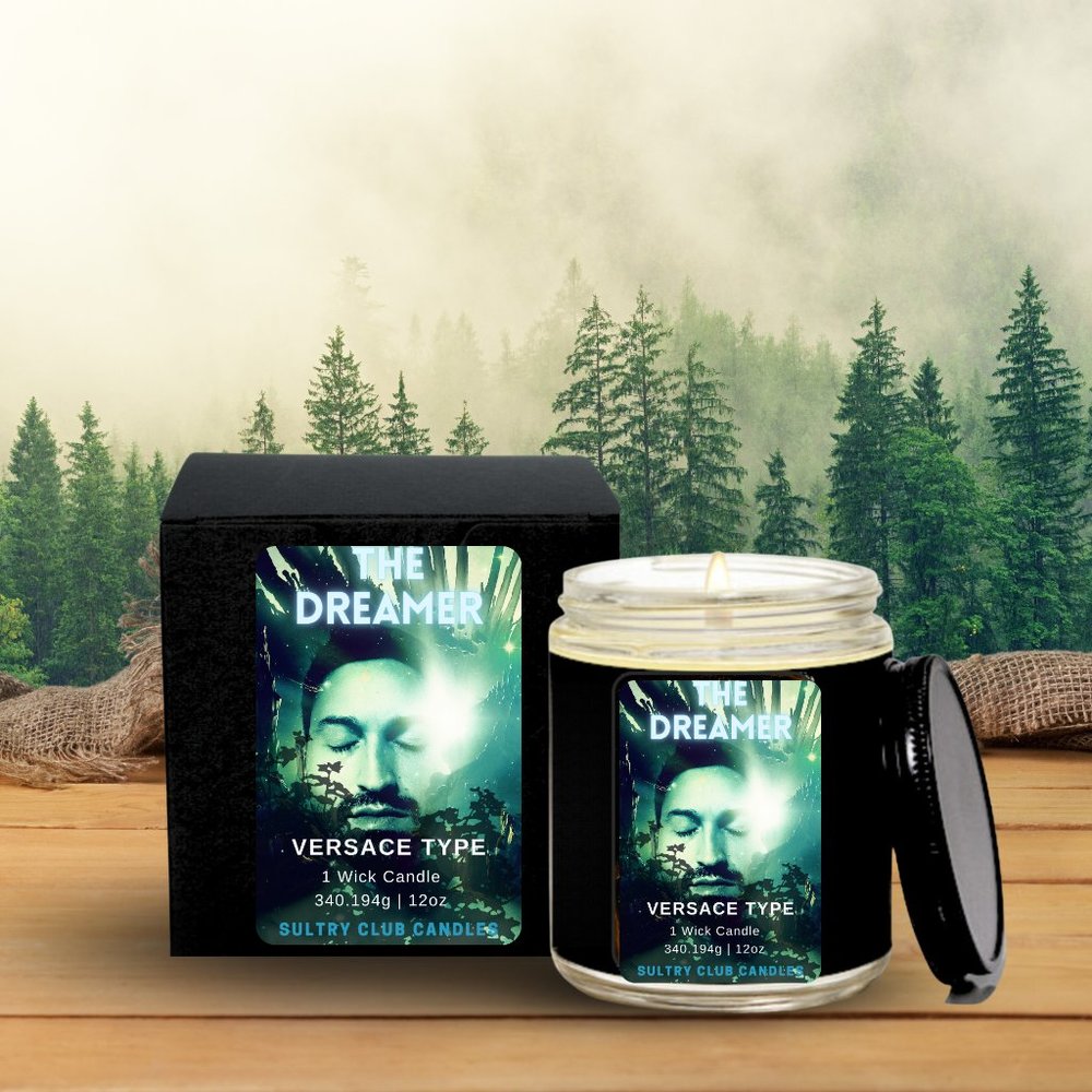 The Dreamer (Type) by Versace Single Wick Candle